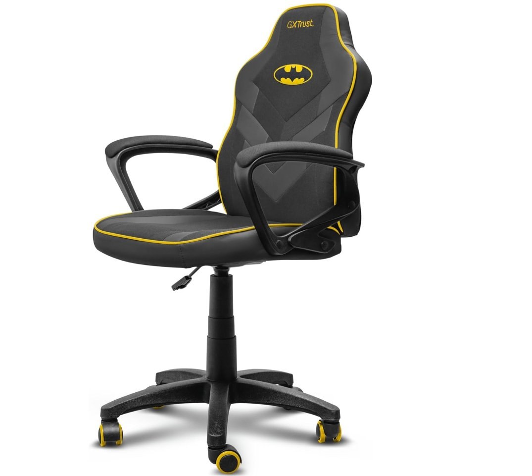 GXTrust 703BM Revvo Silla Gaming Batman Niños 4-12 Años. Licencia oficial Batm