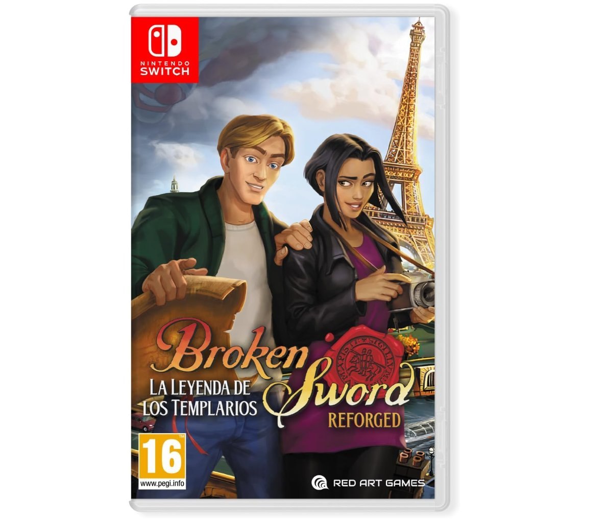 Broken Sword La Leyenda de los Templarios Reforged Nintendo Switch. Imágenes re