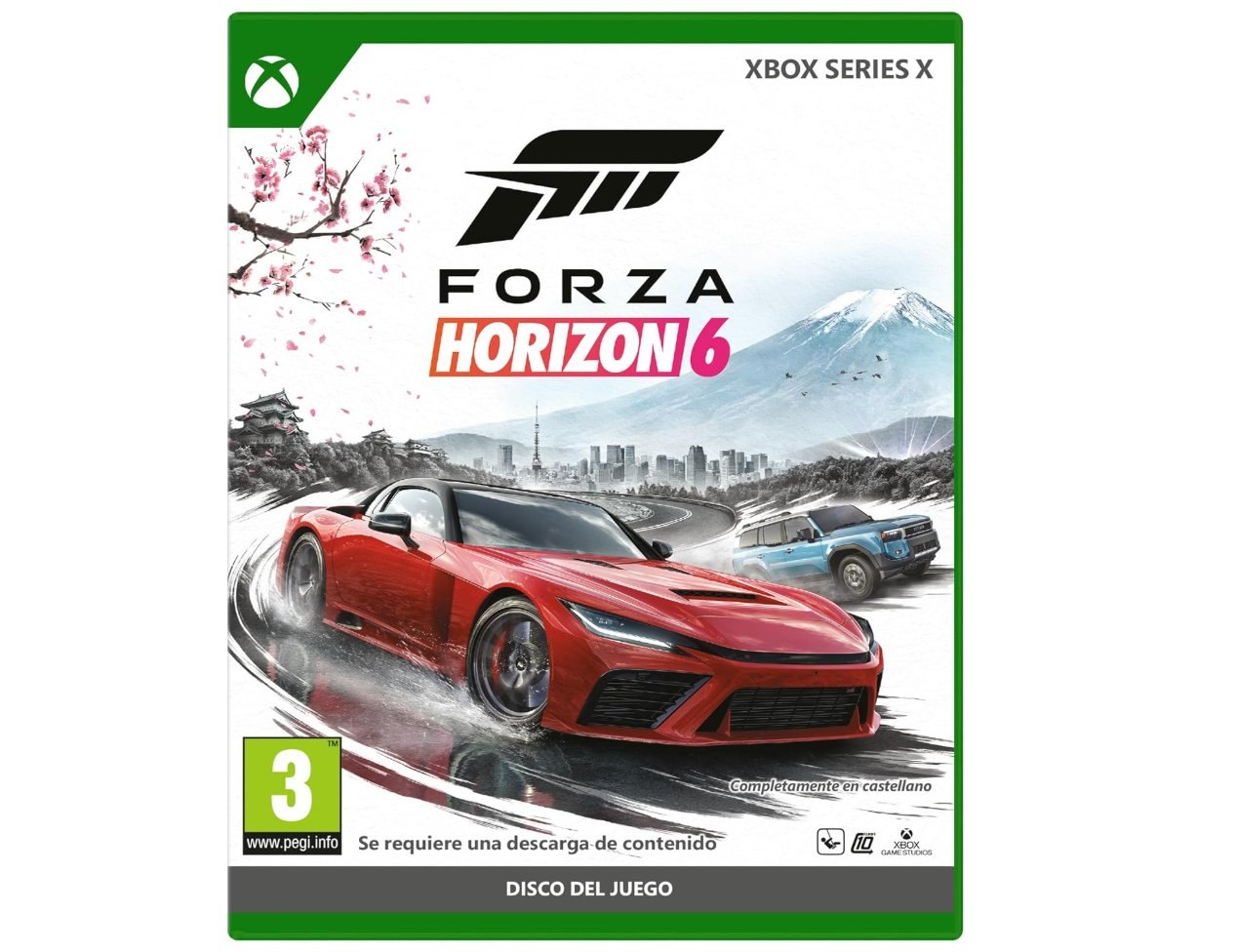 Forza Horizon 6 Xbox Series X. Ambientado en Japón con más de 550 coches perso