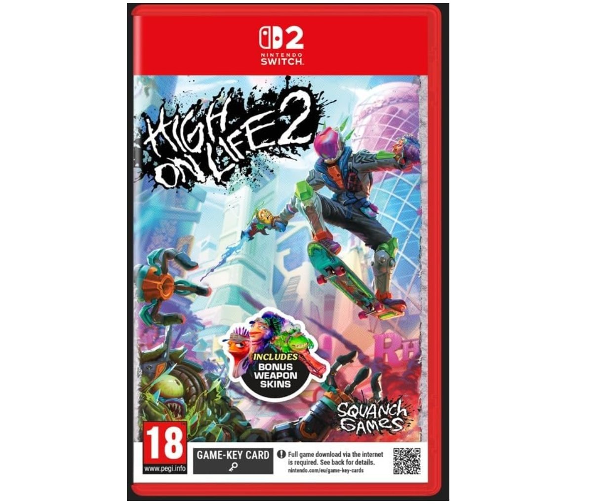 High On Life 2 Switch 2. Shooter de acción y aventura con humor absurdo. Combat