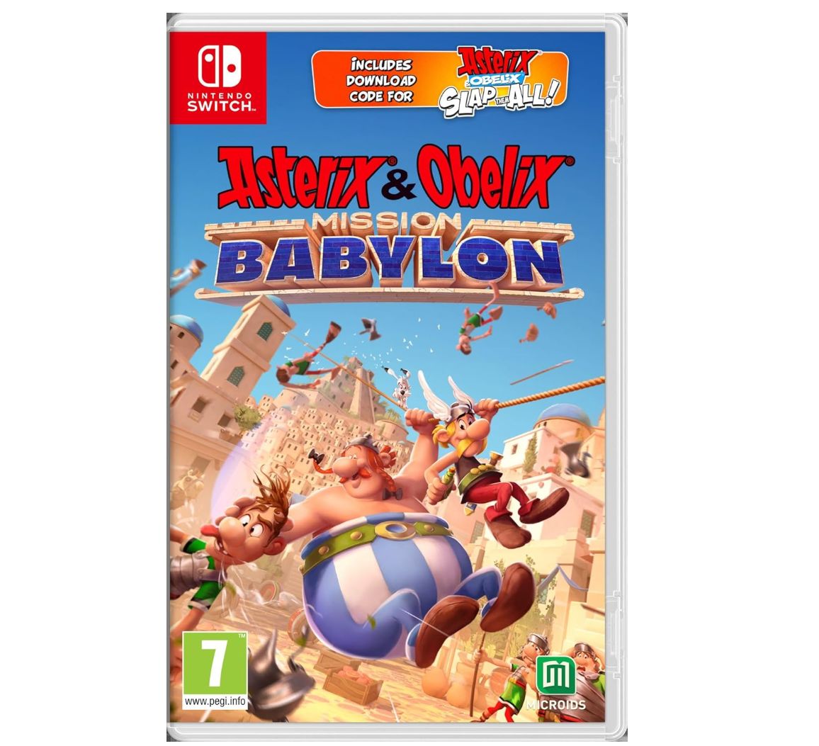 Asterix & Obelix Mission Babylon Nintendo Switch. Plataformas con modo cooperati