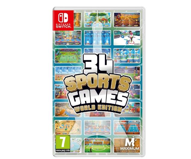 34 Sports Games World Edition Switch. 34 deportes diferentes con modo torneo y p