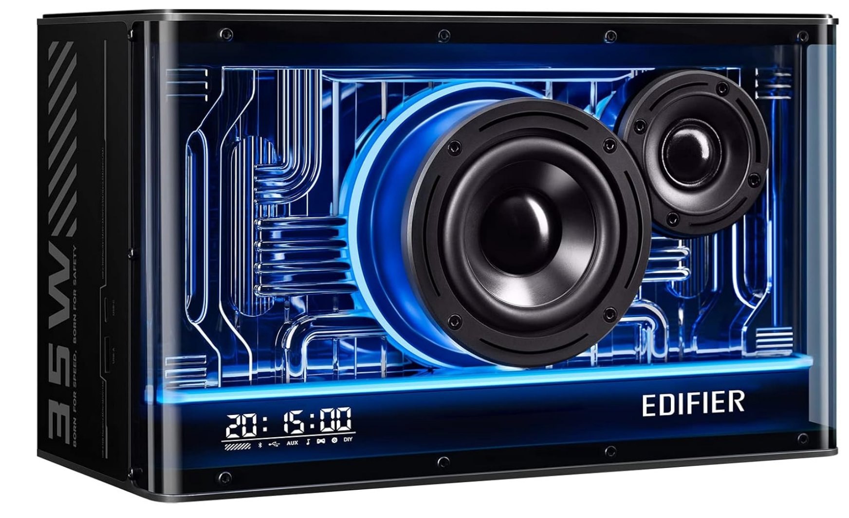 Edifier QD35 Altavoz Bluetooth 5.3 de Sobremesa 40W Negro. Certificación Hi-Res oferta descuento