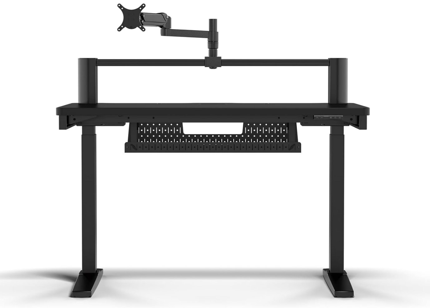 Corsair Platform:4 Elevate Escritorio Eléctrico de Pie 120x76 cm Negro. Doble m