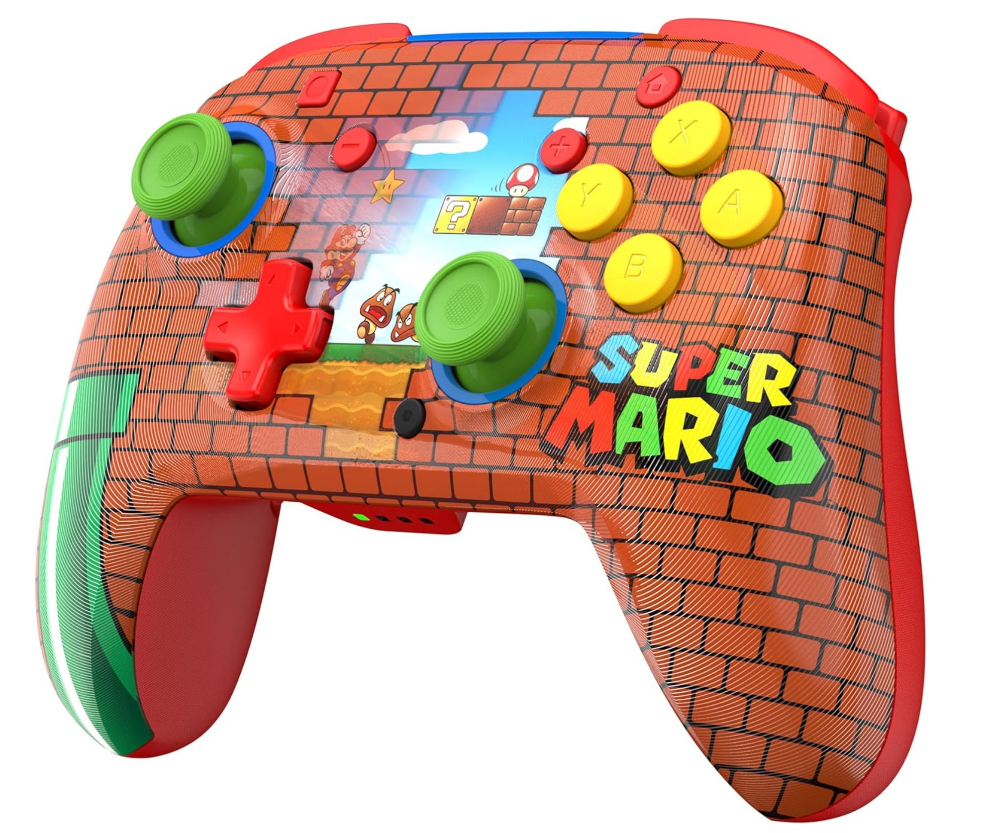 Turtle Beach Rematch Mario Bricks Mando Inalámbrico para Nintendo Switch. Mando