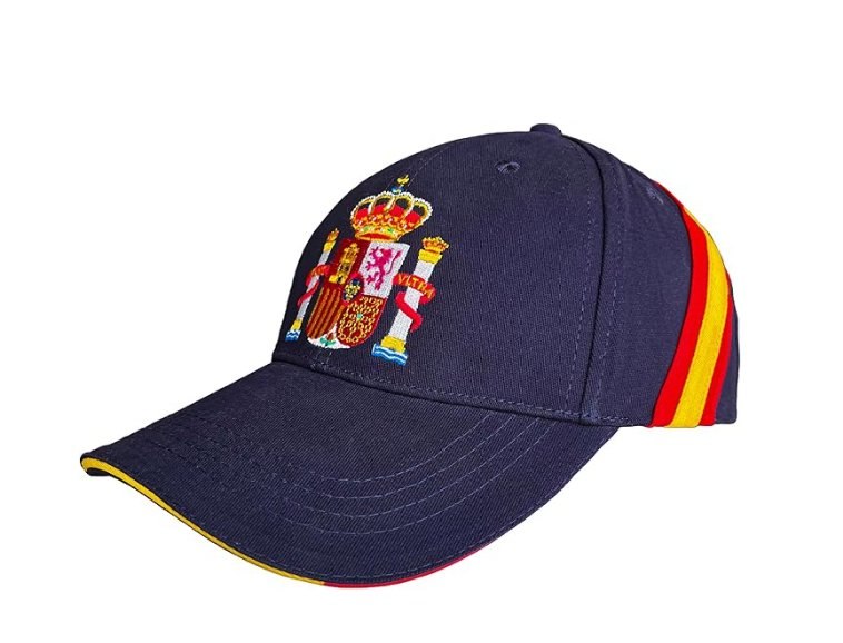 Durabol Gorra España con Escudo Real 6 Paneles. 100% algodón peinado con escud