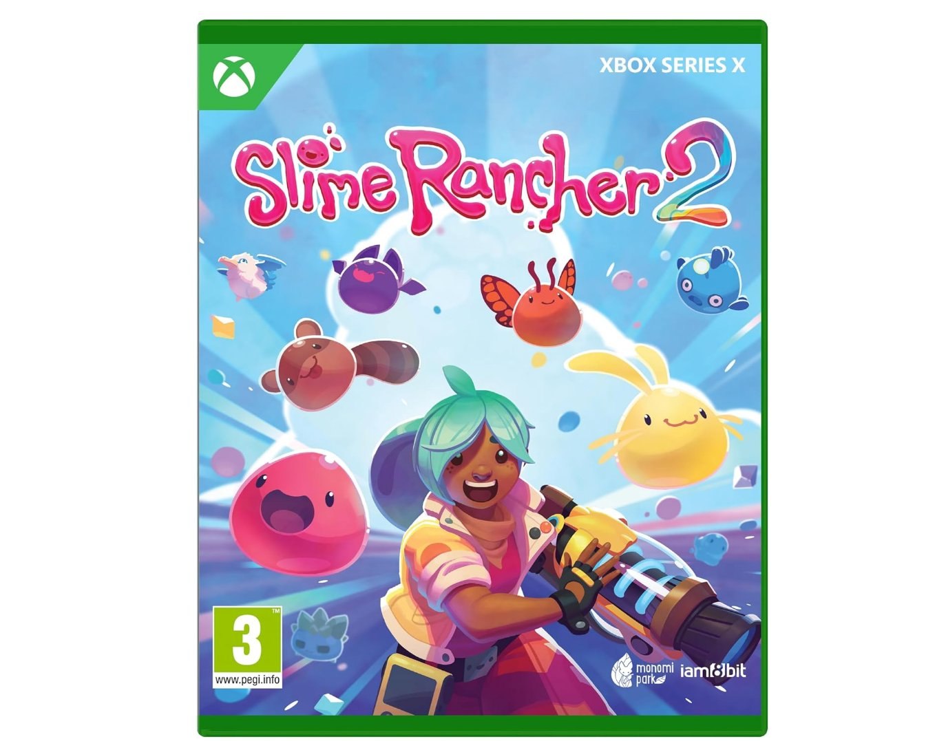 Slime Rancher 2 Xbox Series X. 1 jugador, +3 años. Aventura sandbox de recolecc