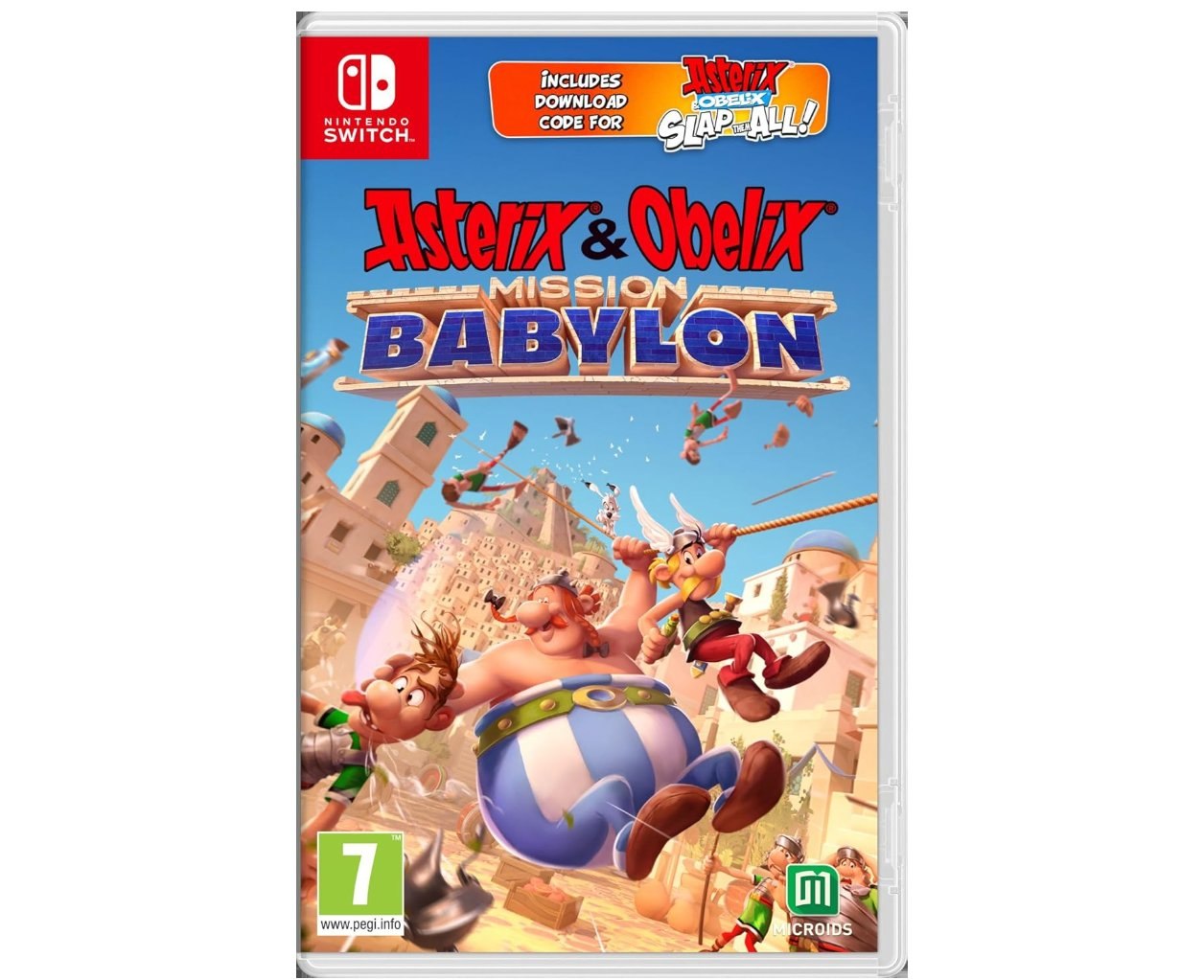 Astérix & Obélix Mission Babylon Nintendo Switch. Modo cooperativo local o en