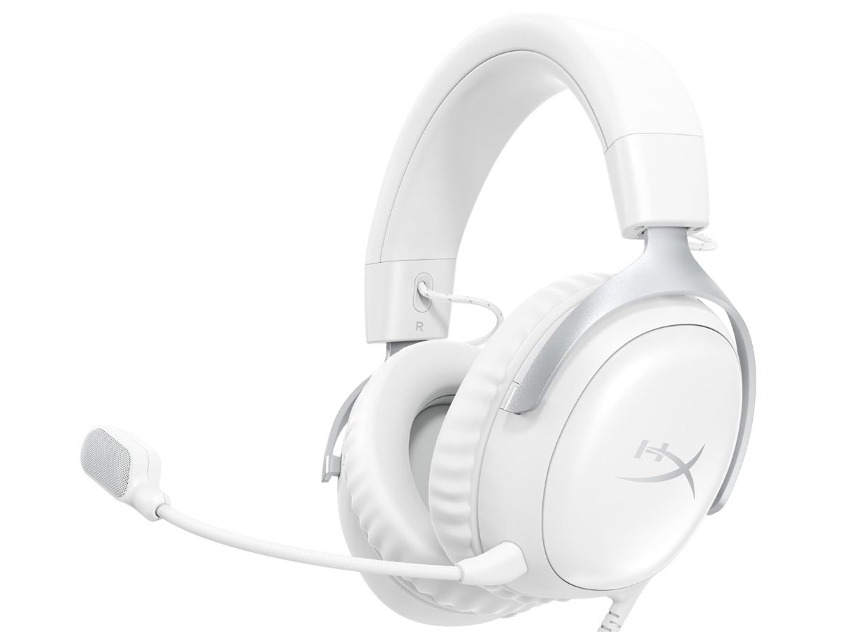 HyperX Cloud III Auriculares Gaming con Cable. Controladores en ángulo de 53mm