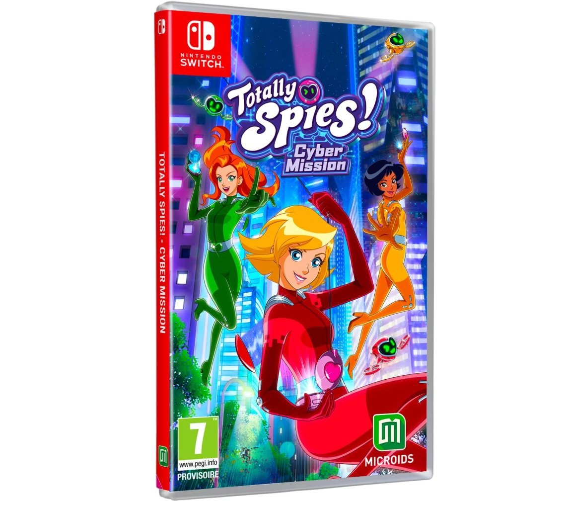 Microids Totally Spies Cyber Mission Switch. Aventura de espionaje ambientada en