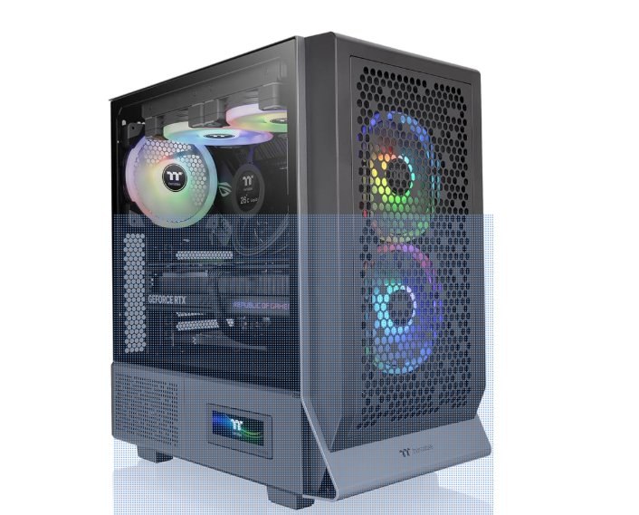 Thermaltake Ceres 300 Tg Argb Caja Atx Mid Tower Negro. Más Del 55% De Paneles