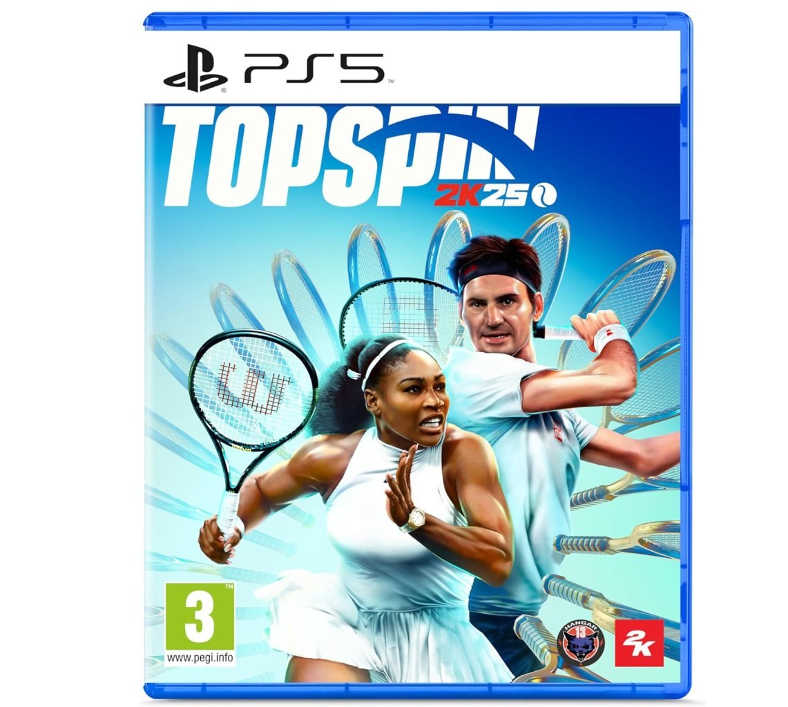TopSpin 2K25 PS5 + DLC Exclusivo Amazon. Multijugador local y online con cross-p