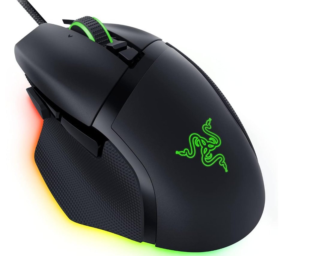 Razer Basilisk V3 35K Ratón Gaming Con Cable. Sensor óptico Focus Pro 35K con