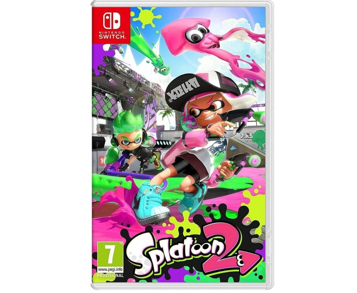 Splatoon 2 Edición Estándar Nintendo Switch. Batallas territoriales 4 contra 4