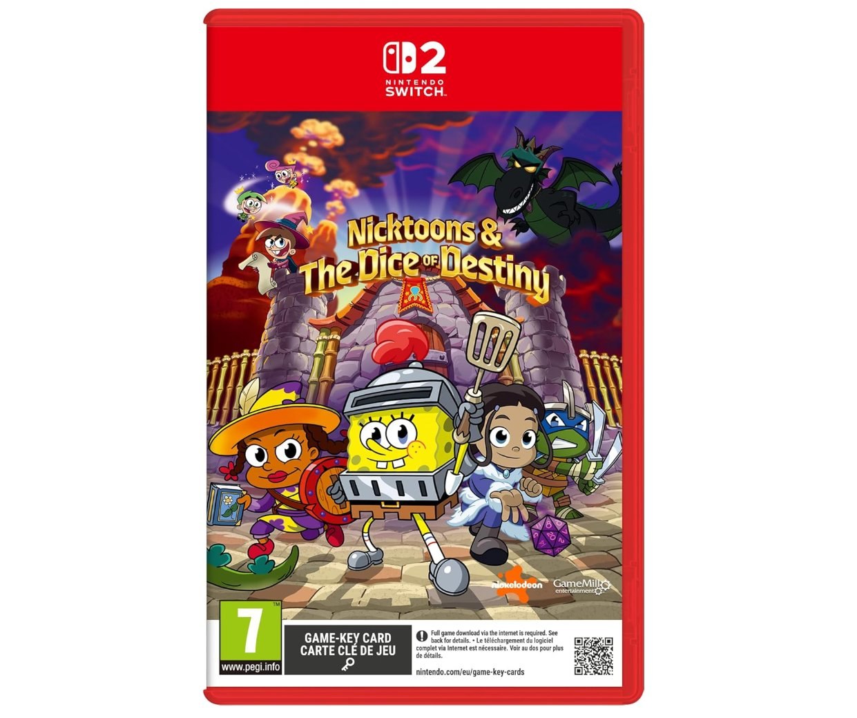 Nicktoons & The Dice Of Destiny Nintendo Switch 2. RPG de acción con personajes