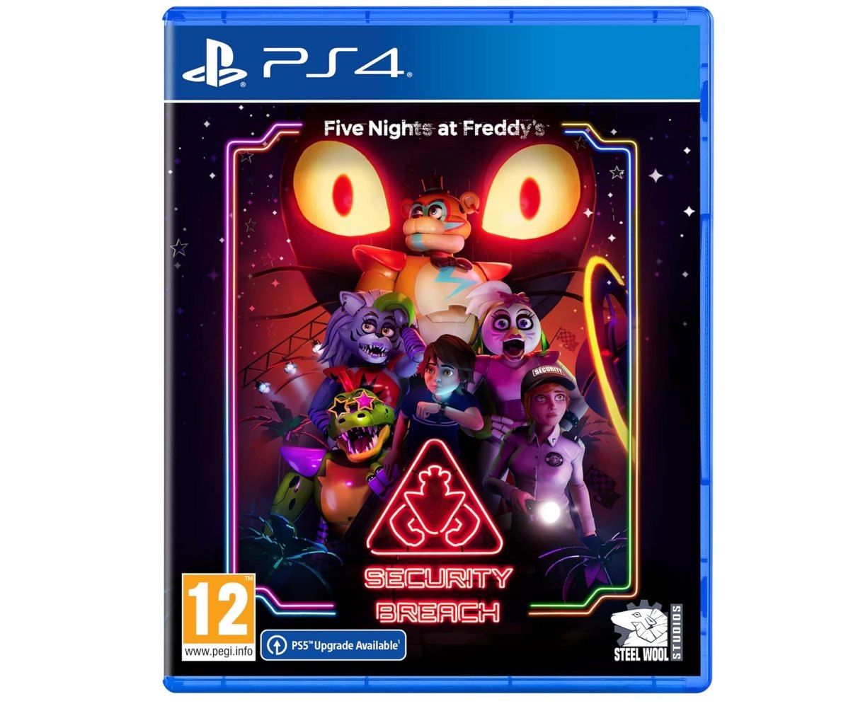 Five Nights At Freddy's Security Breach Playstation 4. Juego de terror y sigilo