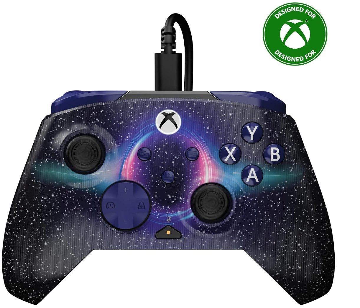 Turtle Beach Rematch Advanced Mando Xbox Con Cable. Acabado lenticular con dos d