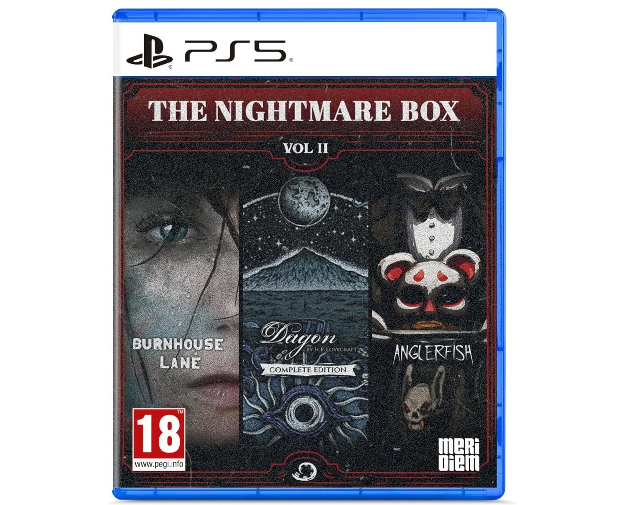 The Nightmare Box Vol 2 Compilación 3 Juegos PS5. Reúne 3 juegos de terror: Bu