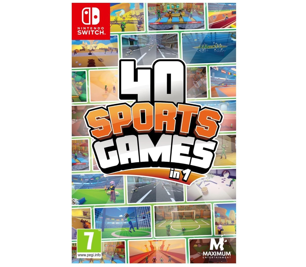40 Sports Games In 1 Nintendo Switch. 40 deportes jugables, incluyendo disciplin