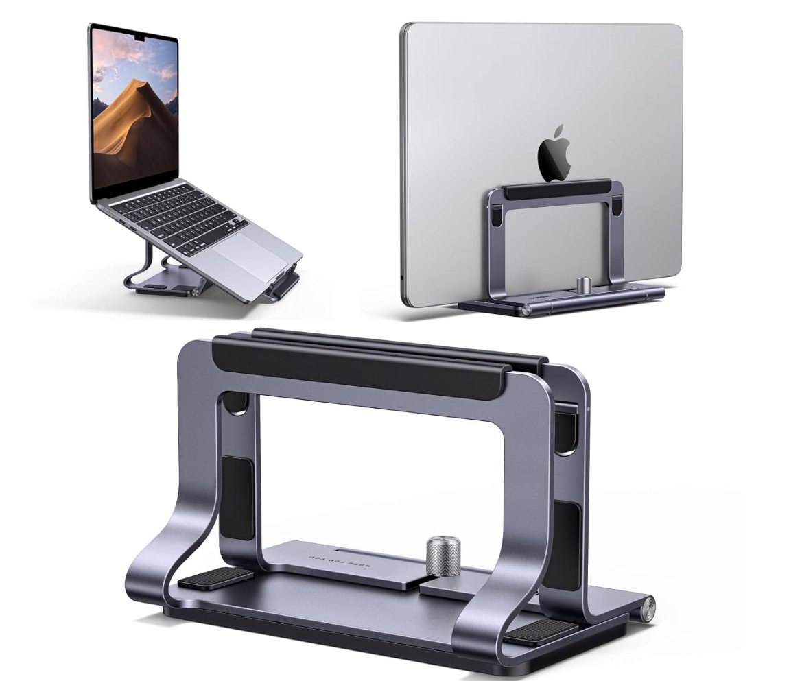 Ugreen Soporte Vertical Horizontal 2 En 1 Portátil. Ajustable de 15 a 33 mm de