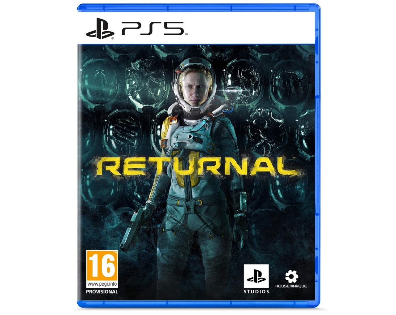 Returnal PS5. Shooter en tercera persona con elementos roguelike. Encarna a Sele