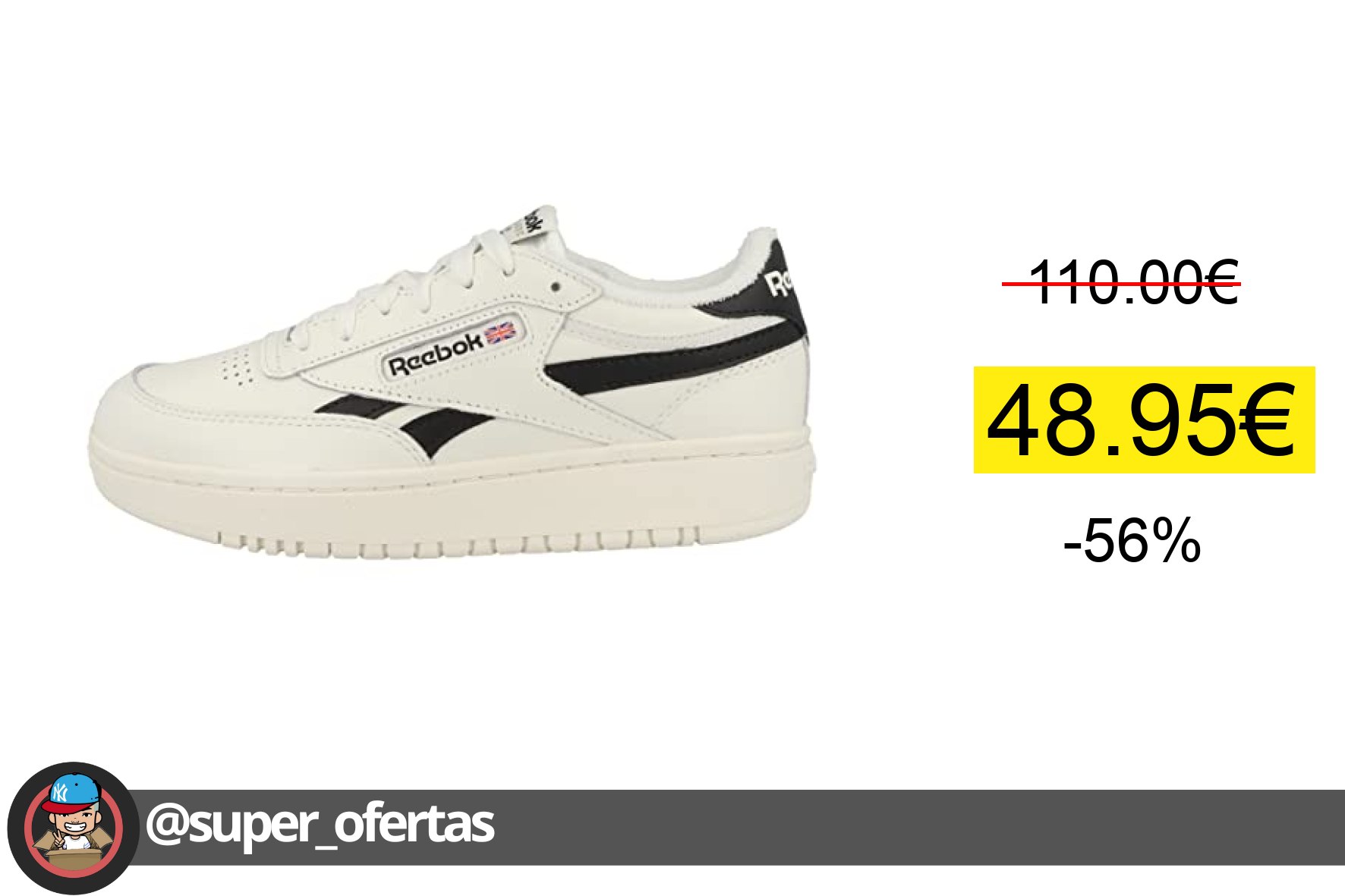 Reebok Tenis Club C Double Revenge para Mujer