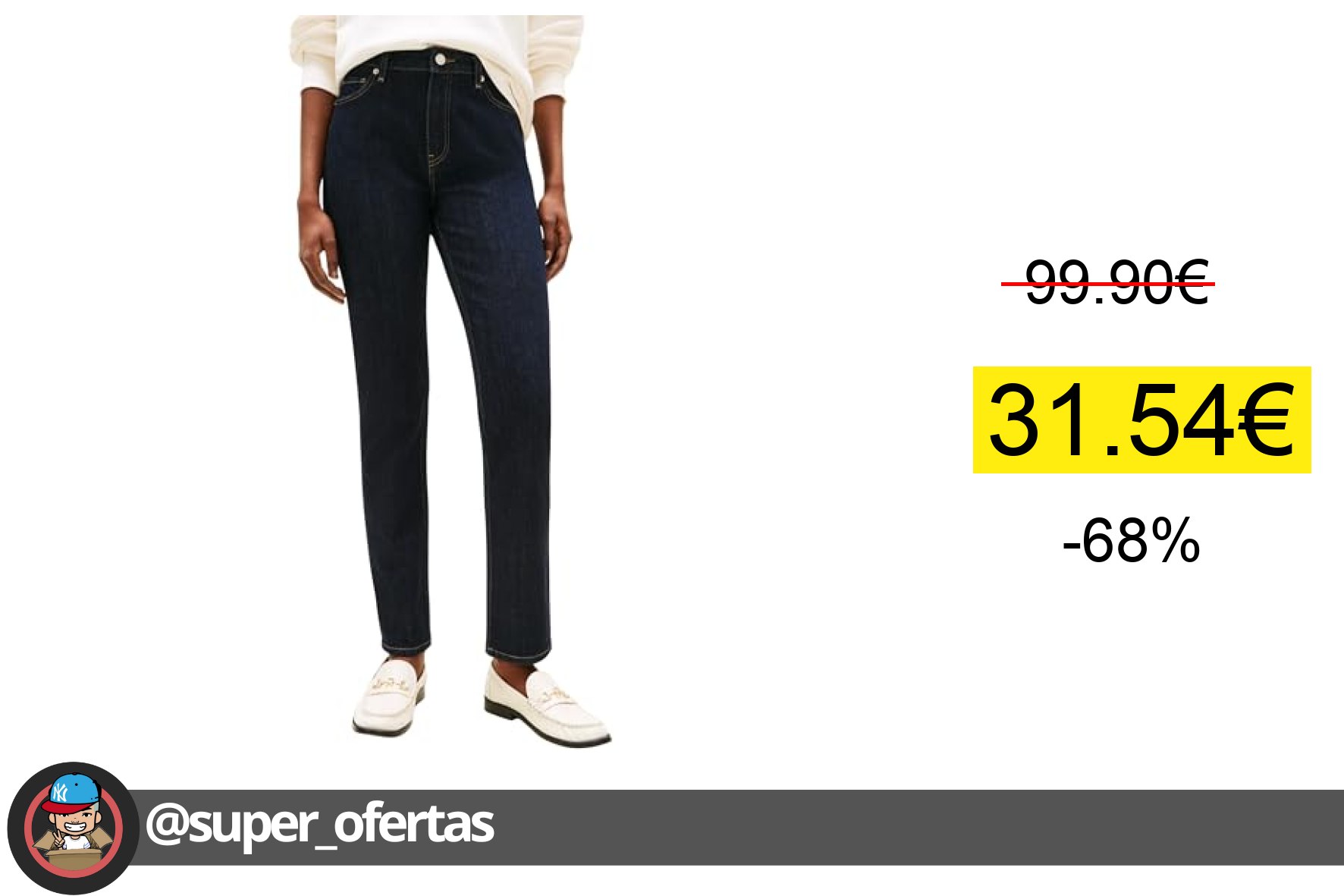 Vaqueros Mujer Tommy Hilfiger Azul