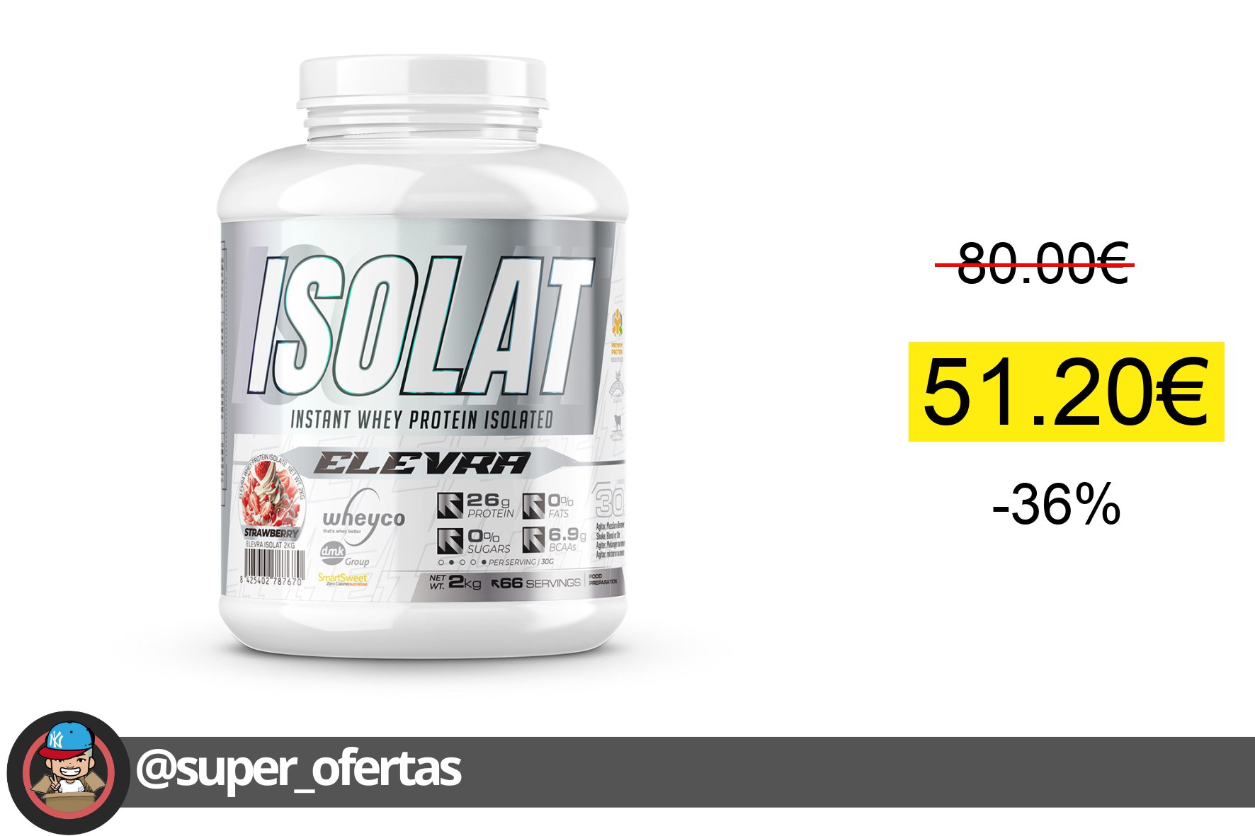 Proteína de suero de primera calidad para un rendimiento óptimo