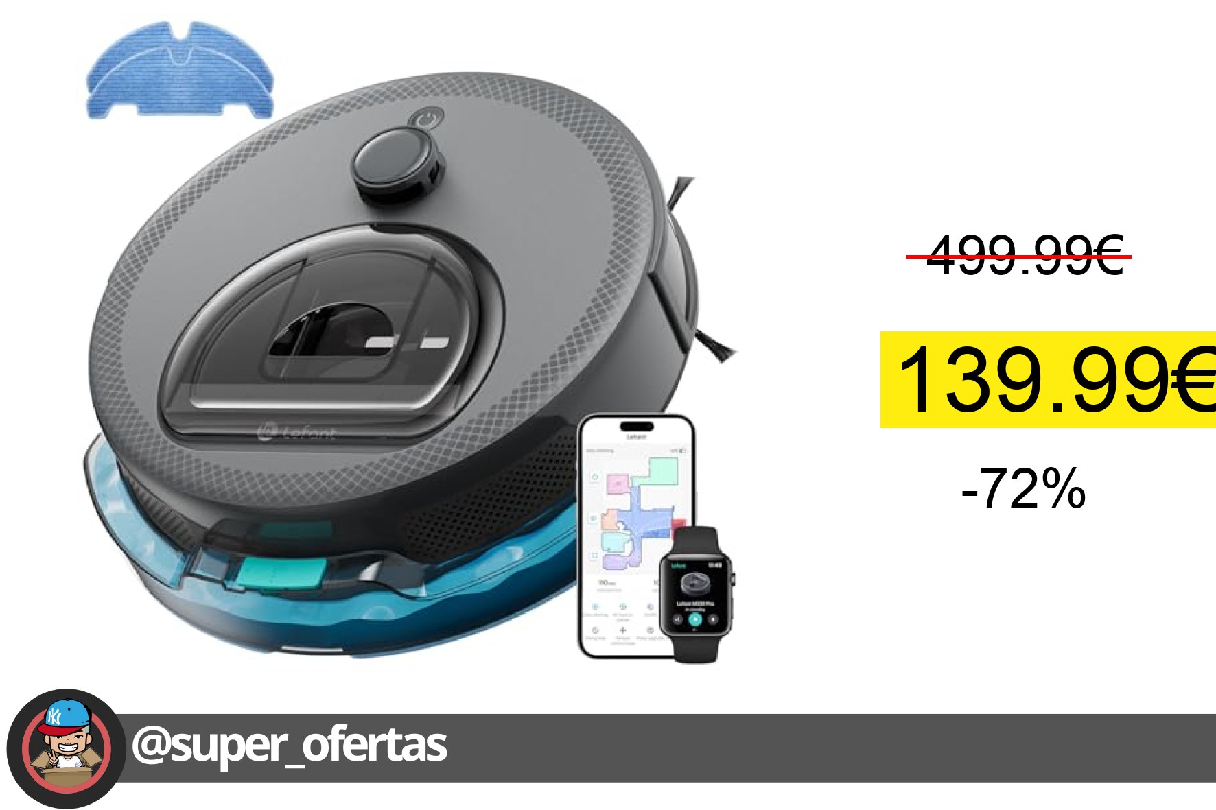 Limpia con eficacia y facilidad con Lefant M330 Pro 