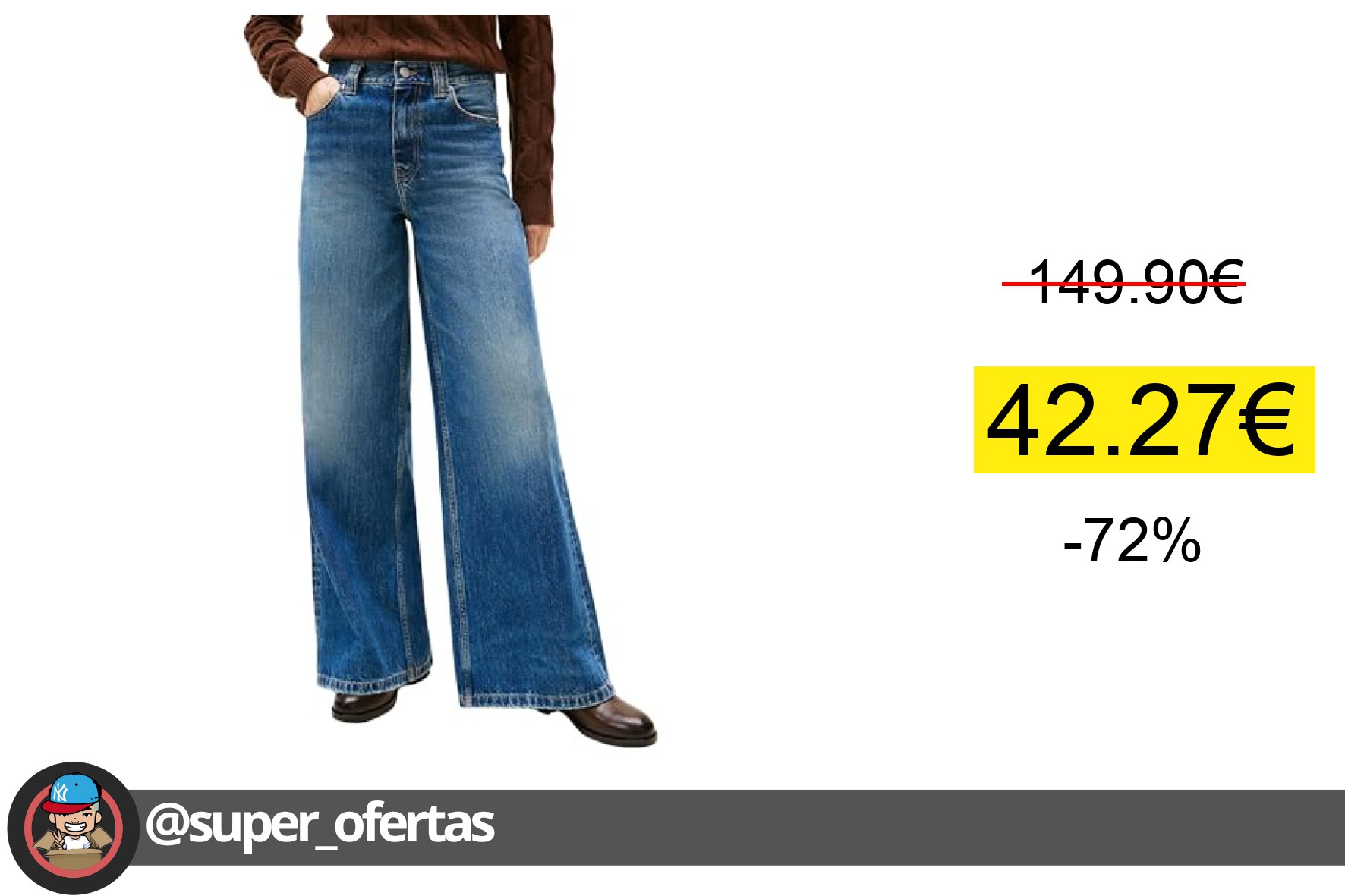 Vaqueros Mujer Tommy Hilfiger Kris 70'S