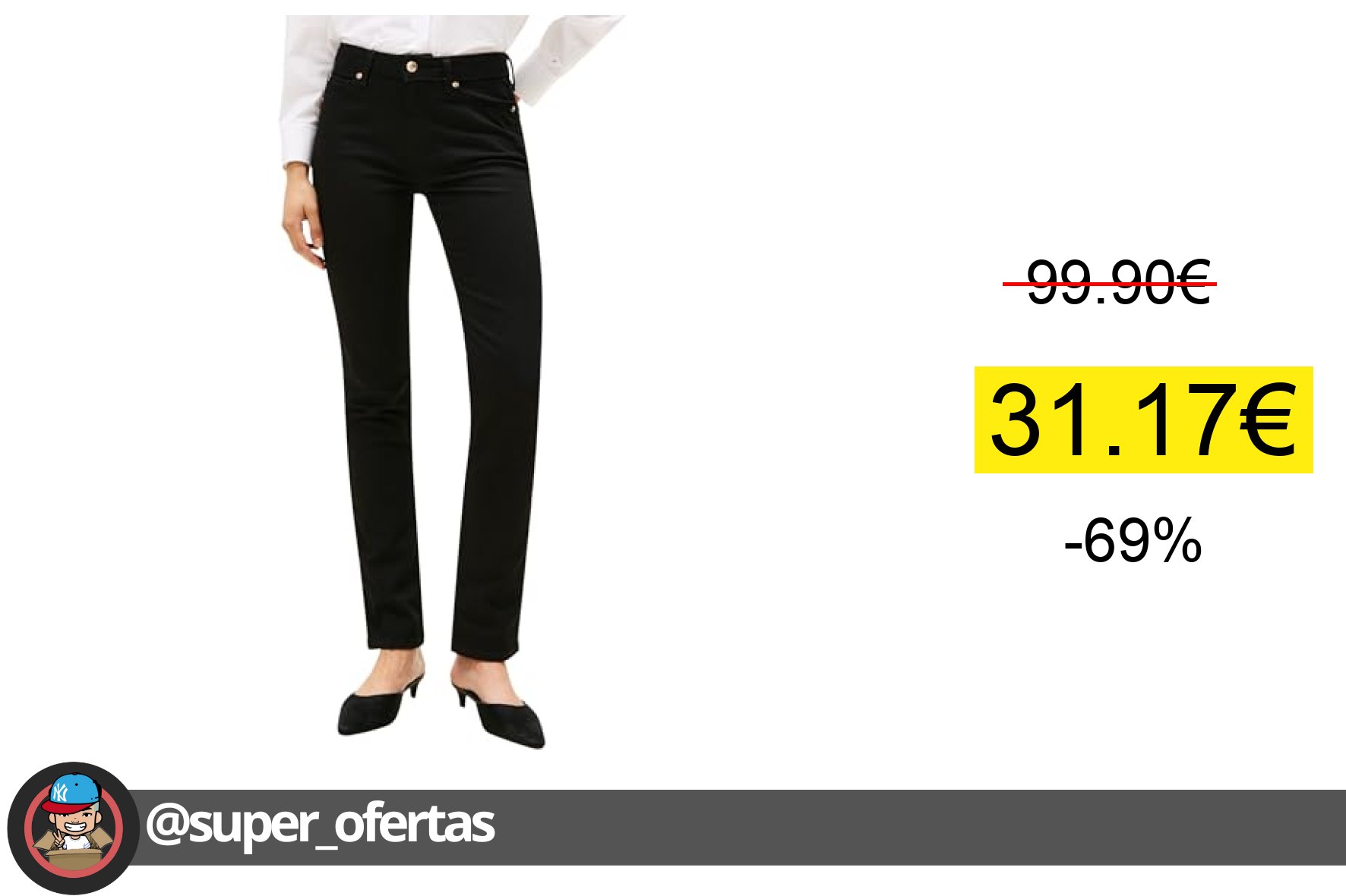 Vaqueros Mujer Slim de Tommy Hilfiger