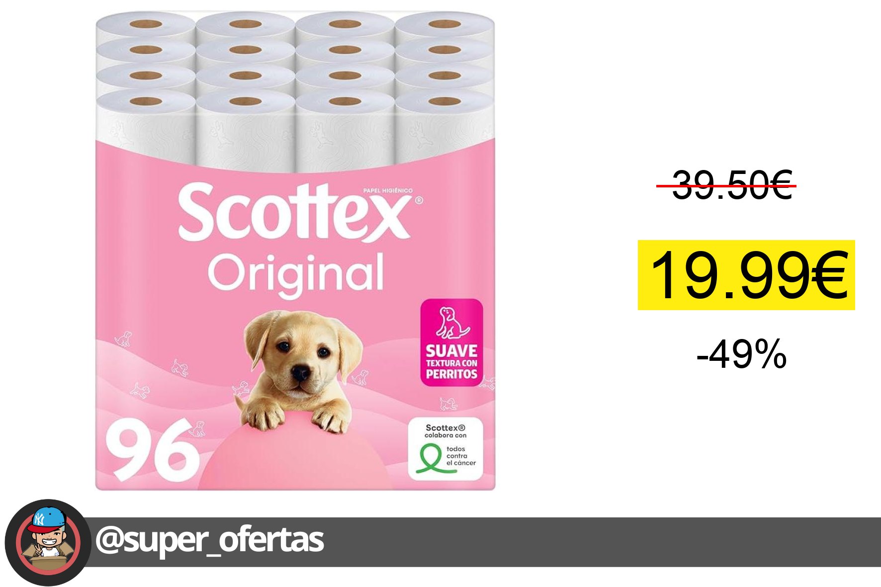 Descuento en Scottex Original Papel Higiénico