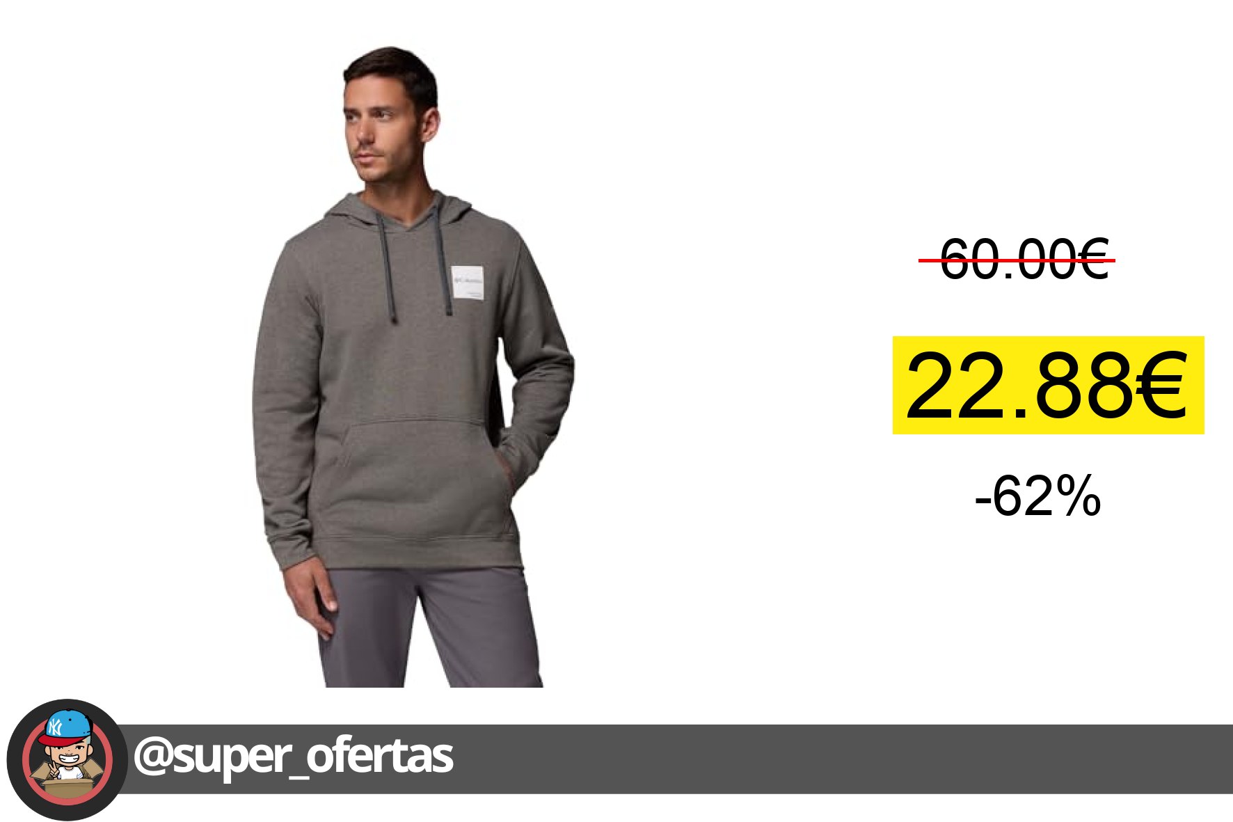 Sudadera Columbia Trek, comodidad y estilo para aventureros