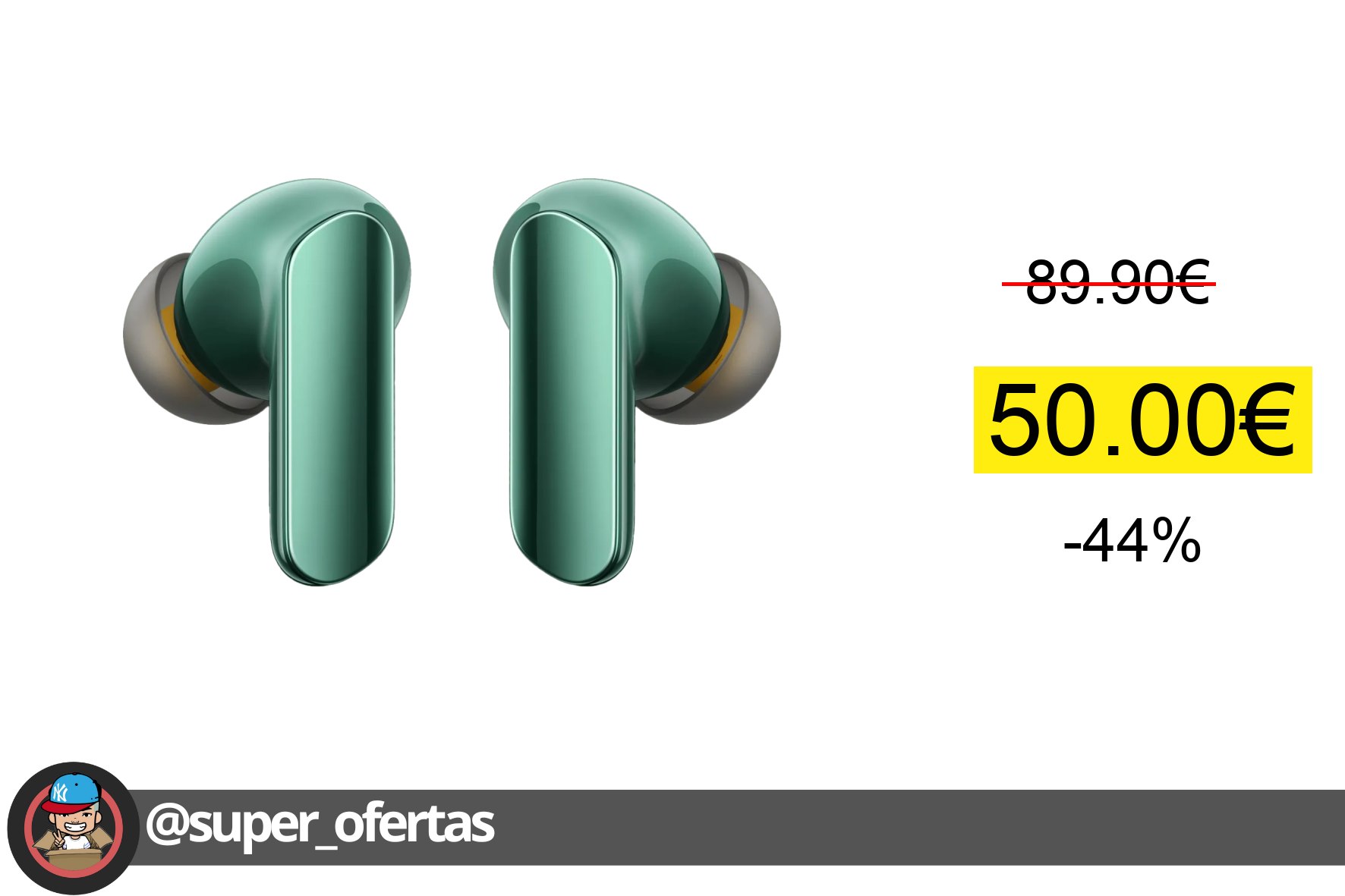 Cuponazo: Auriculares realme Buds Air 7 Pro UE