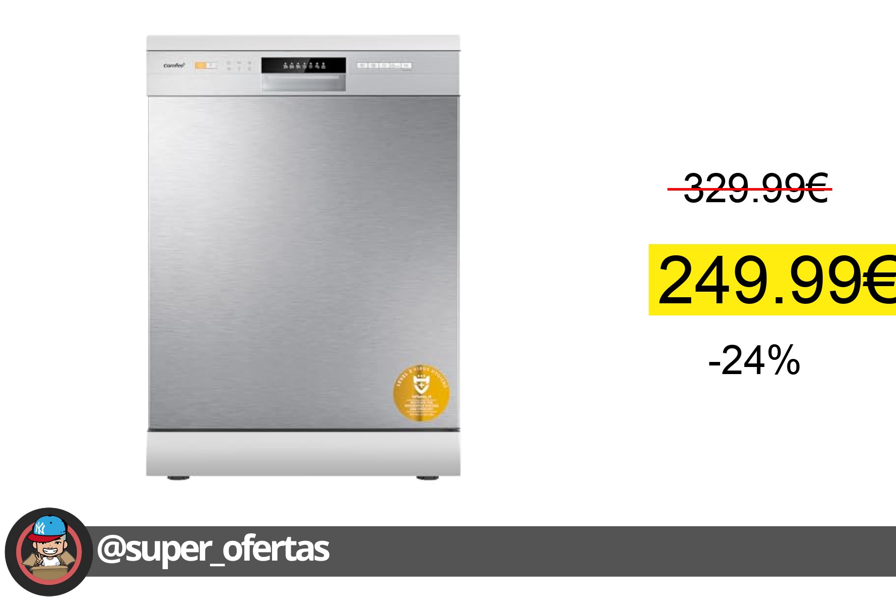 Lavavajillas de Libre Instalación COMFEE'