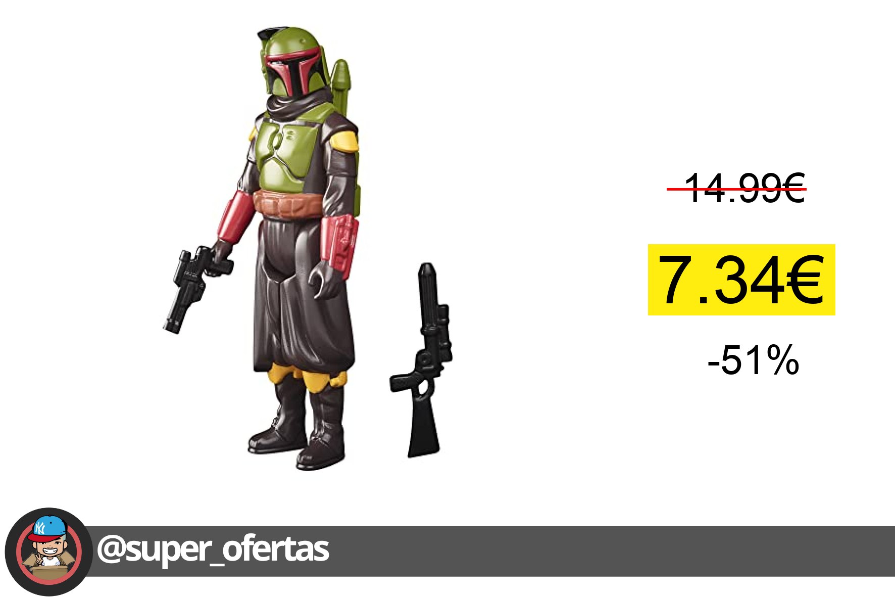 Colección Retro Star Wars Hasbro Boba Fett