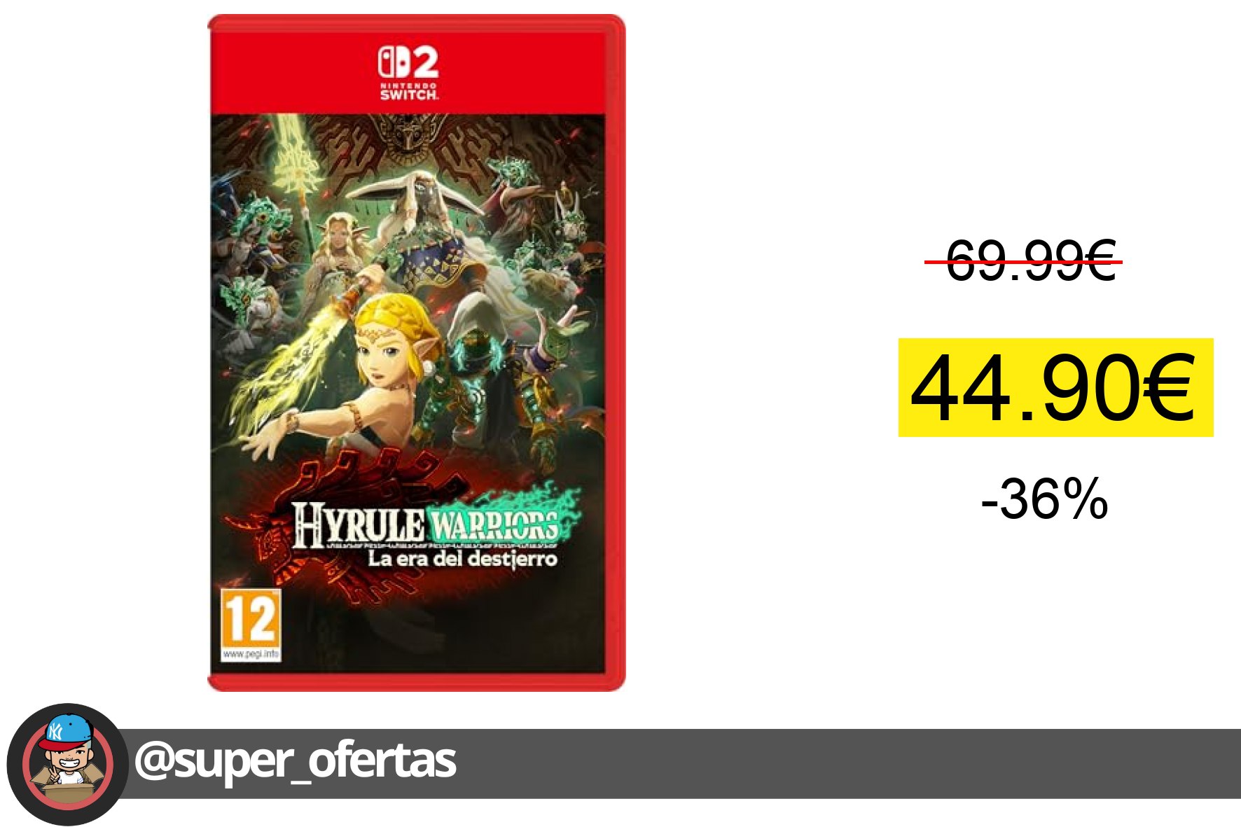 Hyrule Warriors: Age of Imprisonment - Switch 2