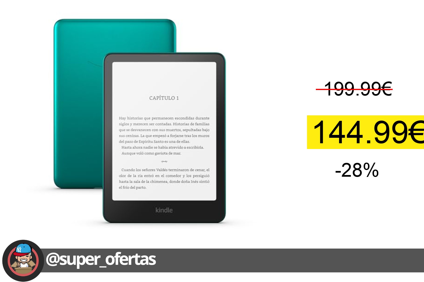 〽 Amazon Kindle Paperwhite Signature Edition (última generación) Nuestro Kindle más rápid