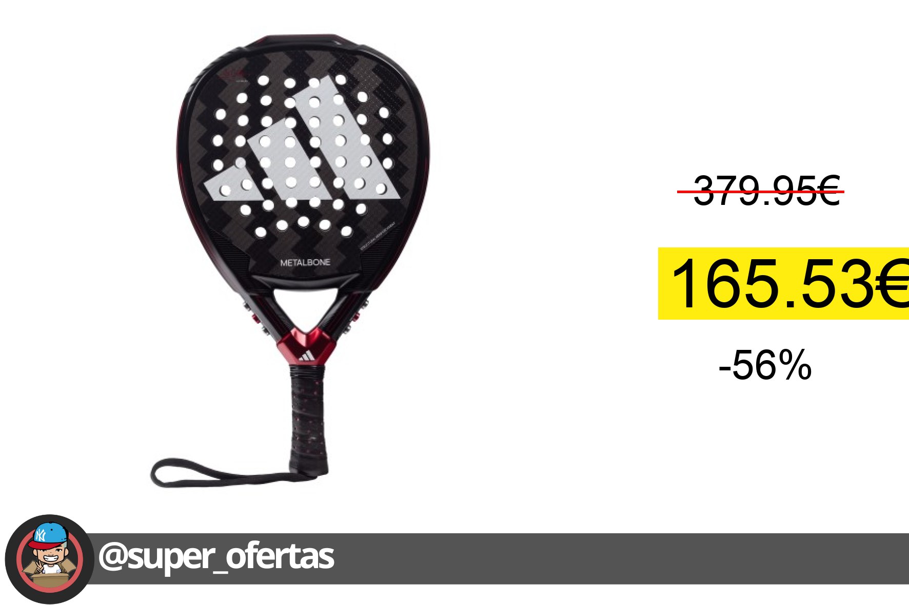 〽 Pala Adidas Ale Galan Metalbone 3.3 2024 Pala Adidas Ale Galan Metalbon