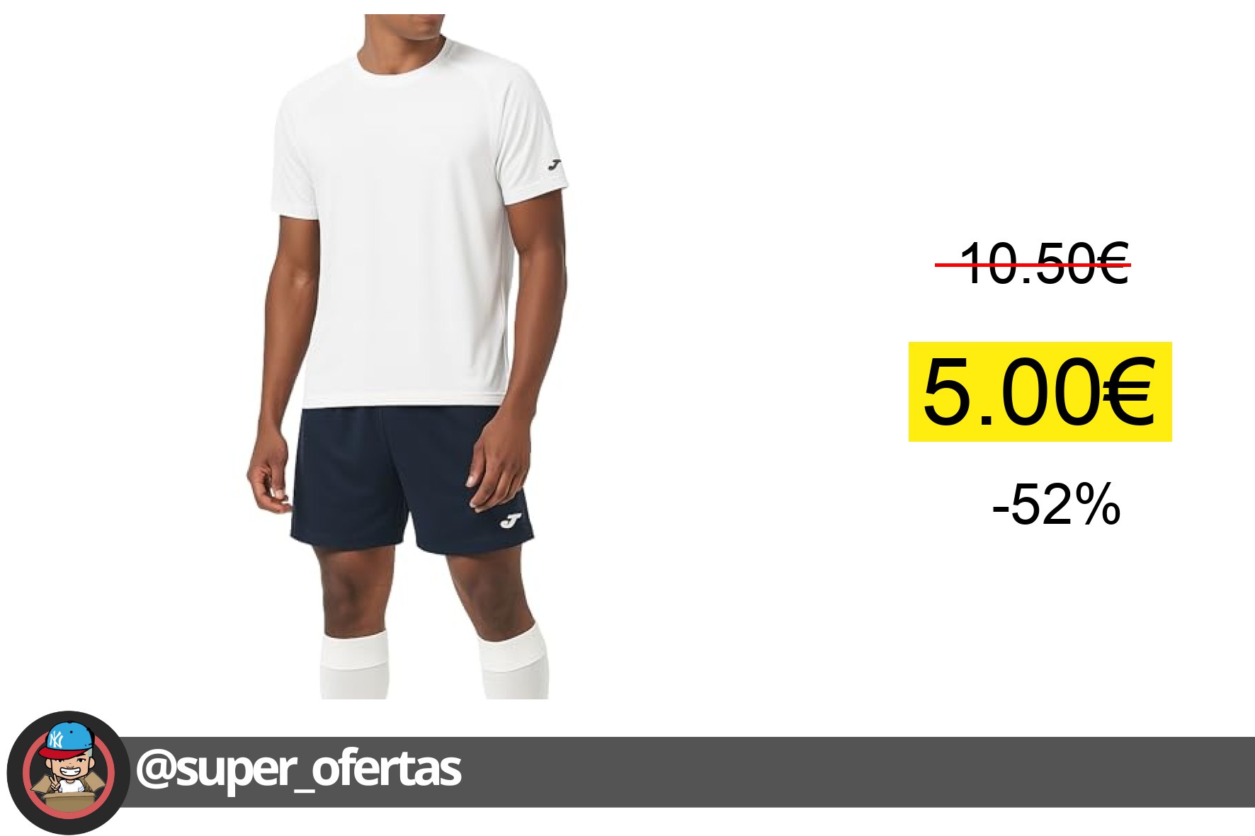 〽Joma Pantaloncini Sportivi da Uomo, XL – Vita Elastica con Laccio – Treviso