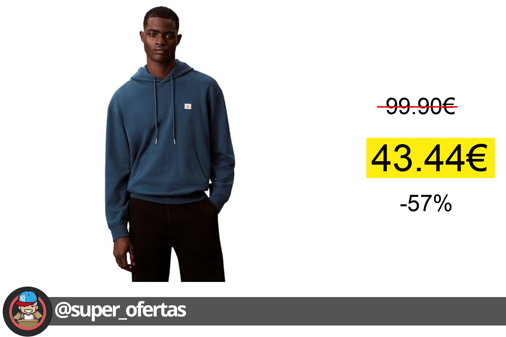 〽 Auténtico Calvin Klein por 43,44€