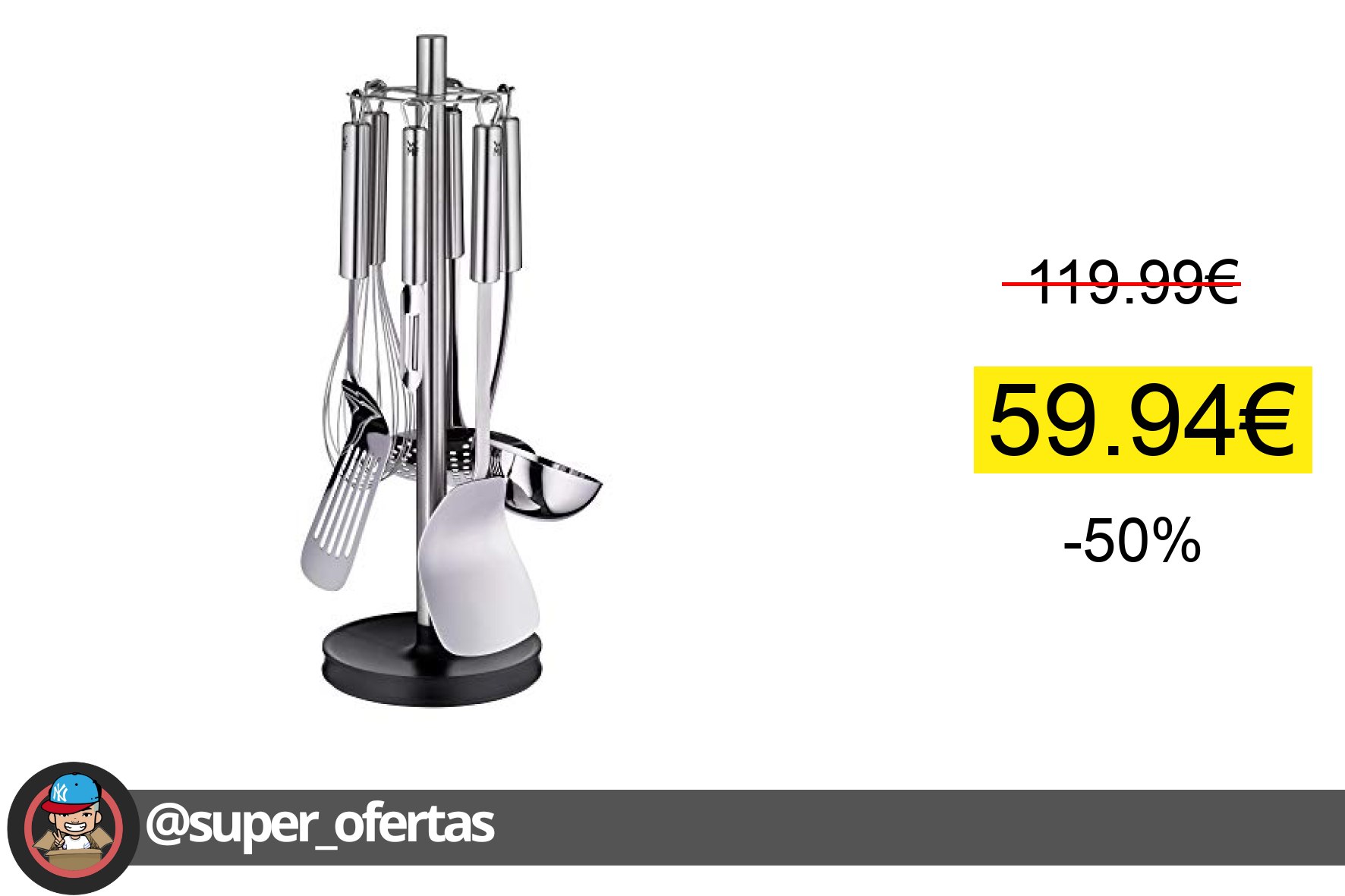 〽 Crea tu cocina ideal con WMF Atelier, soporte y utensilios en un solo lugar!