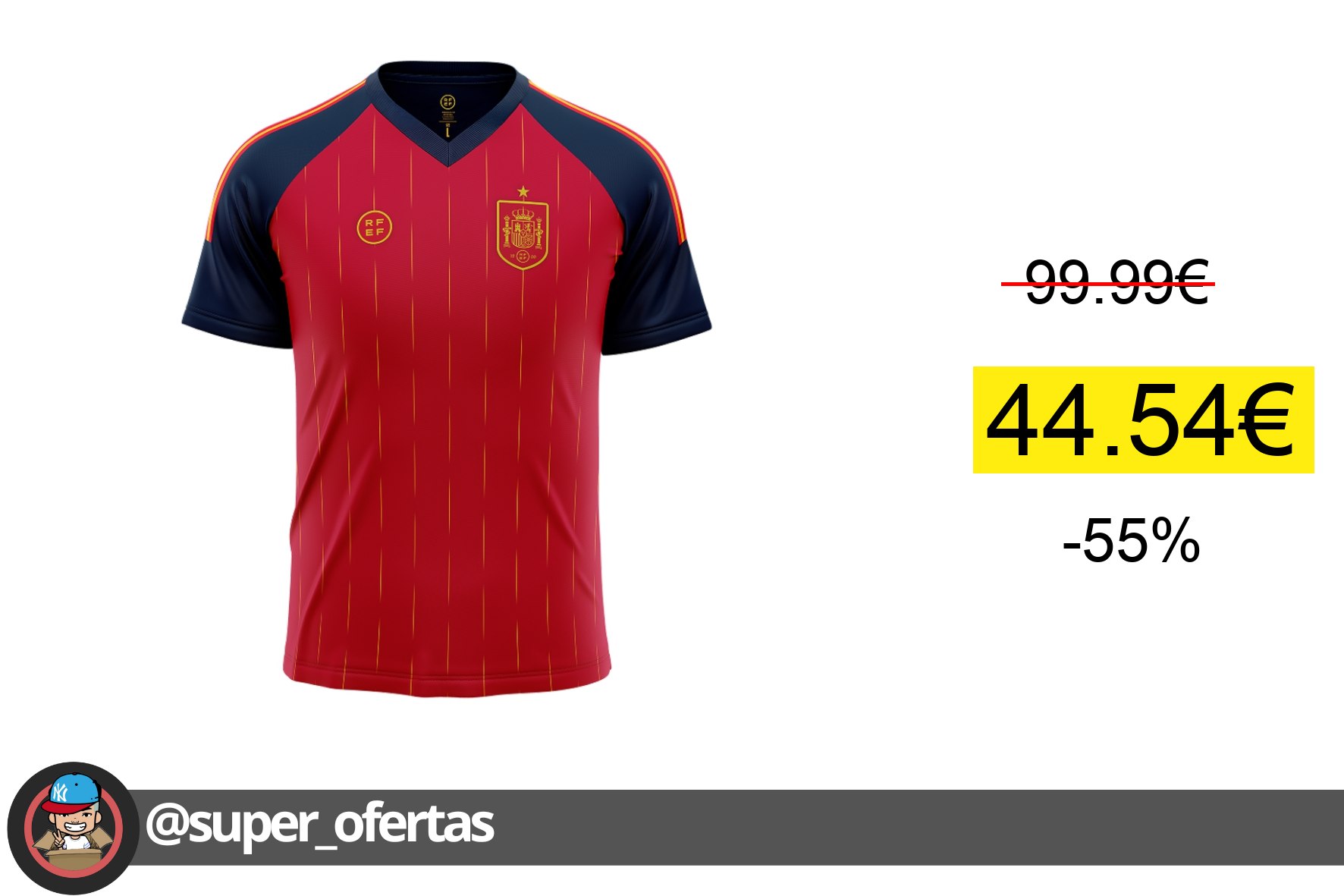 〽Camiseta RFEF Oficial Selección Española 25/26 Mundial 2026 Vamos España Lamine Yamal Pedri