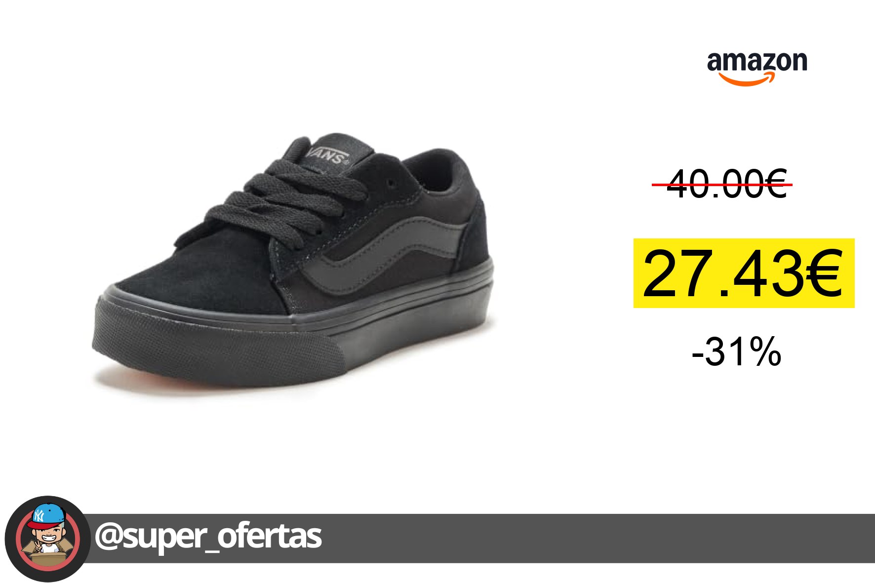 〽 Zapatos Vans Vero LS por 27,43€