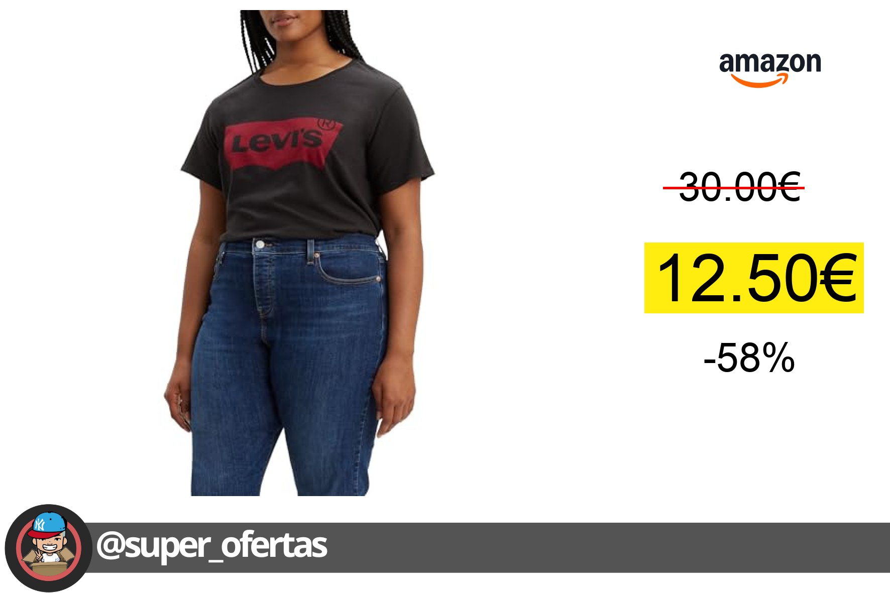 〽 T-shirt Levi's 12,50€ 's