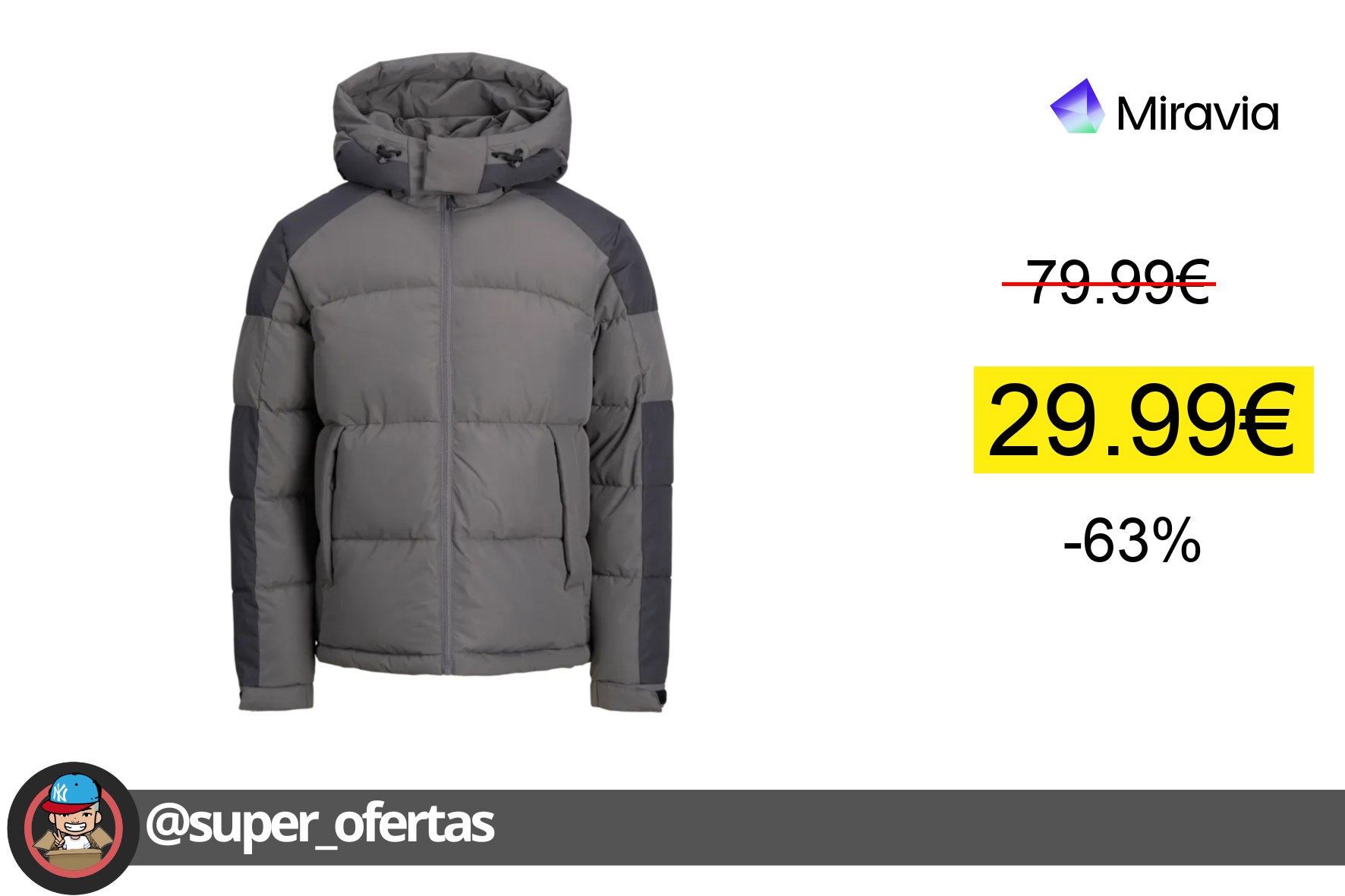 〽 Anorak de JACK&JONES solo 29,99€! &Jones