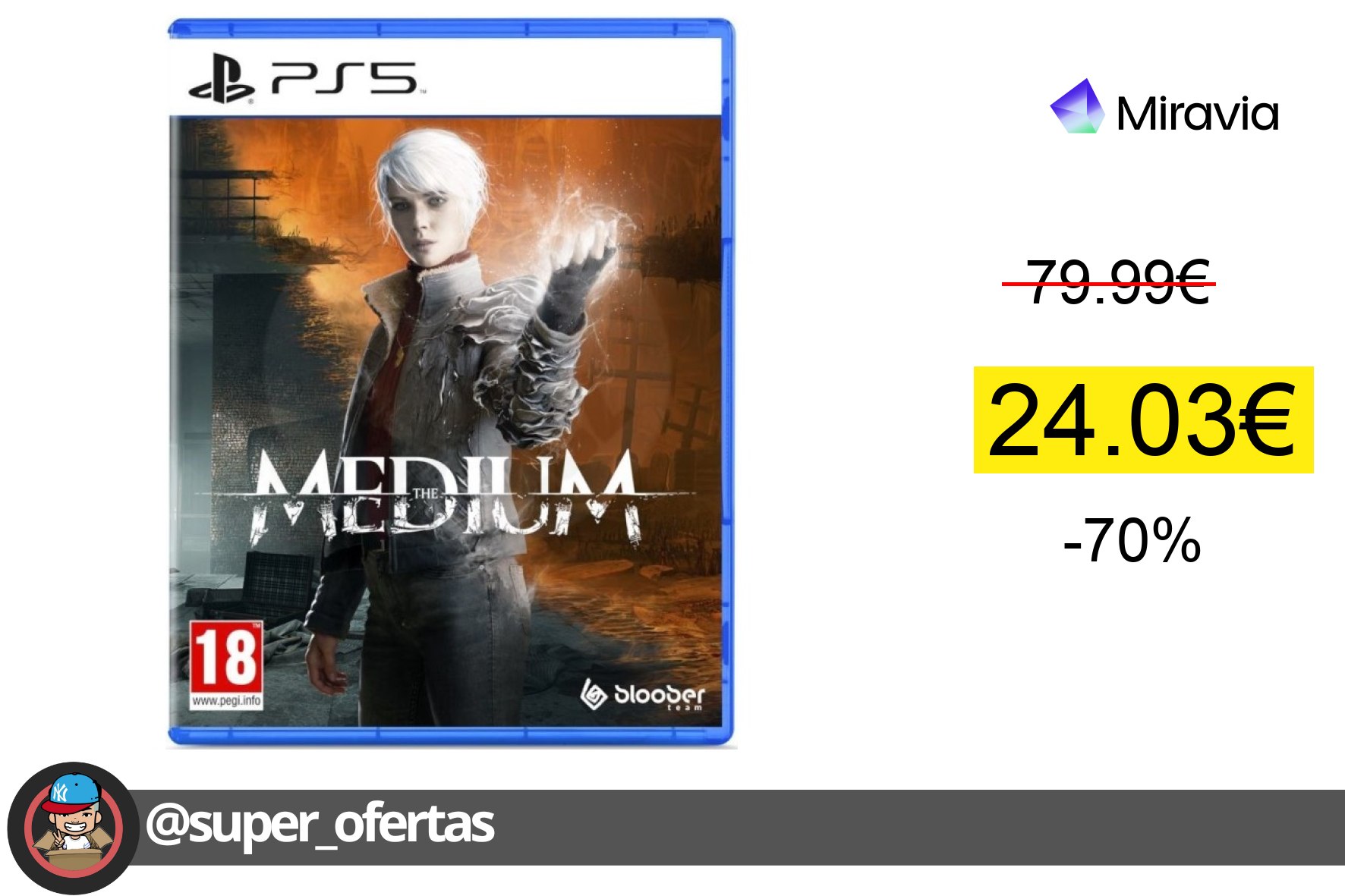〽 Juego The Medium PS5 por 24,03€